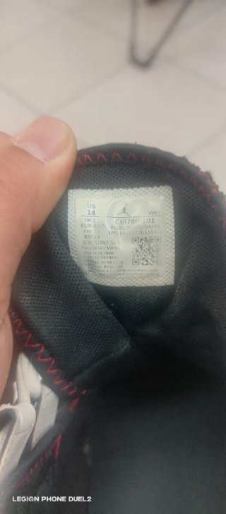 Scarpe uomo Jordan rosse e bianche