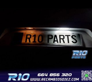 KIT 4 BOMBILLAS LED INTERIOR SEAT TOLEDO MK2 1 M 1M2 99-04