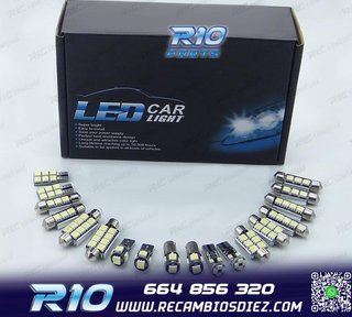 KIT 12 BOMBILLAS LED INTERIOR OPEL INSIGNIA SEDAN BERLINA HA