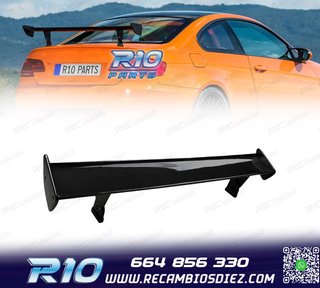 ALERON SPOILER BMW E46 SEDAN 98-01 LOOK GTS NEGRO BRILLO