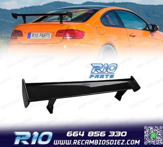 ALERON SPOILER BMW E46 COUPE 03-07 LOOK GTS NEGRO BRILLO