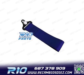 CINTA DE REMOLQUE AZUL EN TELA