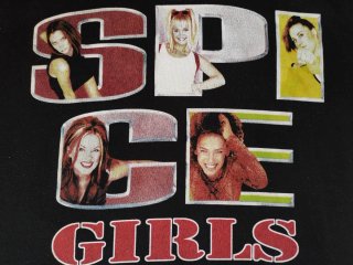 Felpa Spice Girls Vintage 90s All over Print Rara