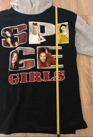 Felpa Spice Girls Vintage 90s All over Print Rara