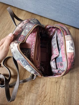Mochila Anekke Marrón Multicolor