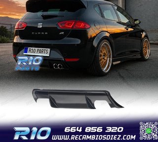 DIFUSOR SEAT LEON 2 05-12 FR CUPRA SALIDA ESCAPE DOBLE