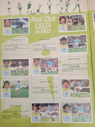 Álbum cromos fútbol LIGA 82-83 1ª División
