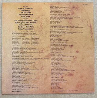 POCO VINILO LP ROSE CIMARRON ROCK 1982