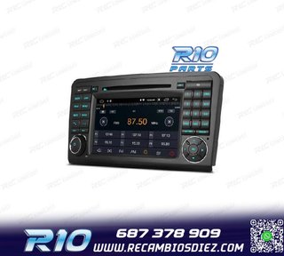 RADIO GPS ANDROID 12 MERCEDES ML W164 GL X164 05-12
