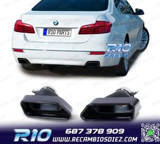 COLAS ESCAPE BMW F10 F11 F12 F13 LOOK V8 NEGRO