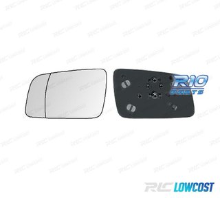 CRISTAL ESPEJO + BASE IZQUIERDO OPEL ASTRA G 98-04