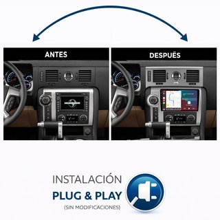 PANTALLA GPS HUMMER H2 2007-2009 CARPLAY ANDROID