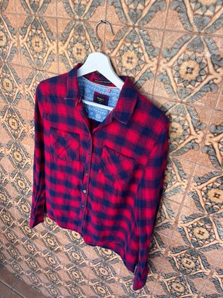 Camisa Pepe Jeans de Cuadros para Mujer  - Talla M