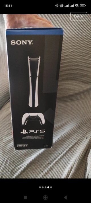 Caja Vacía PlayStation 5 Edición Digital