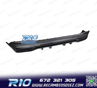 DIFUSOR MERCEDES GLE W167 AMG 19- LOOK AMG GLE63 NEGRO