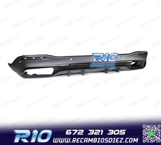 DIFUSOR MERCEDES GLE W167 AMG 19- LOOK AMG GLE63 NEGRO