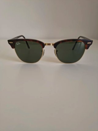 Ray-Ban Clubmaster Gafas de Sol Marrón/Dorado