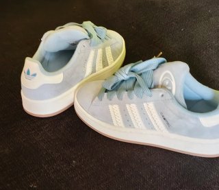 Zapatillas Adidas Campus Azul Gris