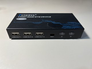 Conmutador Switch KVM HDMI 2x1 4K@60Hz