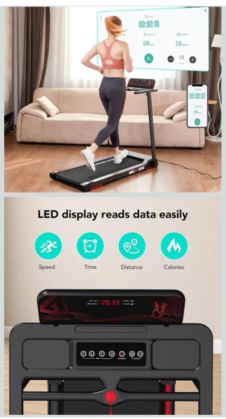 Cinta de correr CITYSPORTS plegable