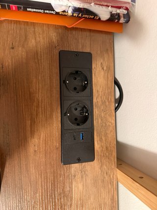 Mueble jaula perro 2en1 con cajones y enchufe URGE