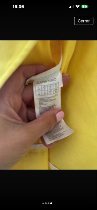Chaqueta Elena Miro Amarilla