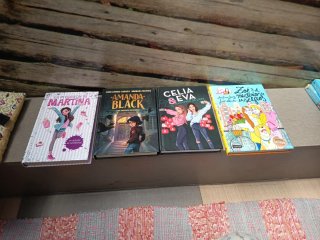 Pack de 4 libros juveniles tres euros cada uno