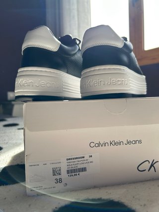 Zapatillas Calvin Klein Jeans Mujer Talla 38