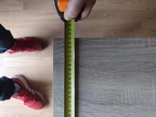 Mesa de centro elevable madera