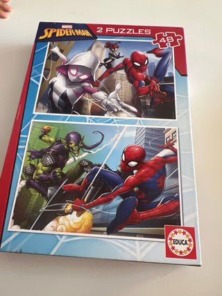 Puzzle Spiderman y Amigos