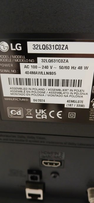 TV LG 32 Smart TV