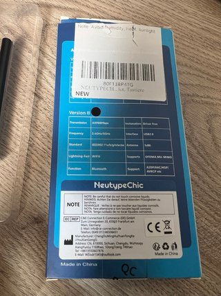 Adaptador USB Wi-Fi 6 AX900 + BT 5.4