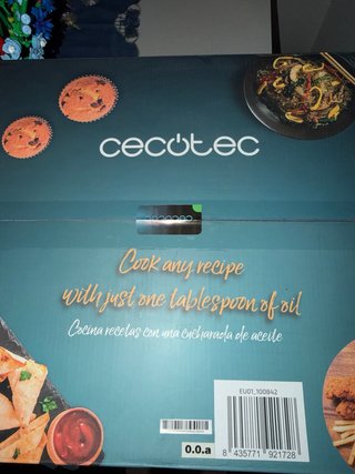 Cecotec Cecofry & Grill Duoheat 1000