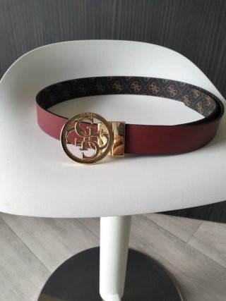 Cinturón Guess Mujer Dorado y Marrón Nuevo