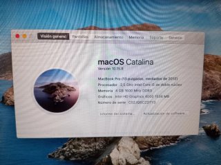 MacBook Pro 13 2012 Intel i5 4GB RAM