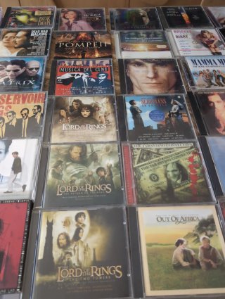 Lote Bandas Sonoras Películas CD