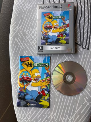 Los Simpsons Hit & Run PS2 Platinum