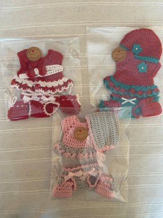 Ropita Crochet Mini Reborn 20 cm