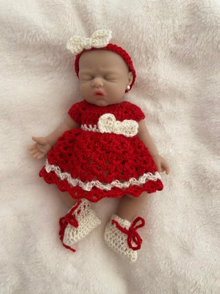 Ropita Crochet Mini Reborn 20 cm
