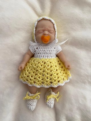Ropita Crochet Mini Reborn 20 cm