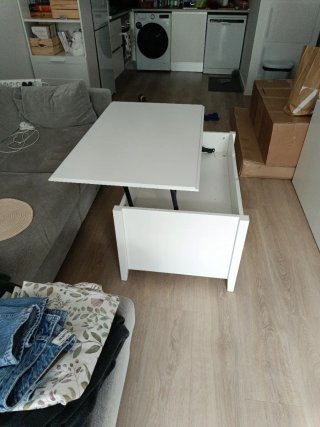 Mesa Vitteryd Ikea Blanca Madera