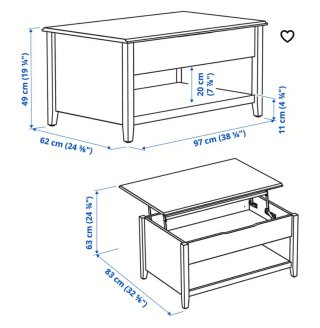 Mesa Vitteryd Ikea Blanca Madera