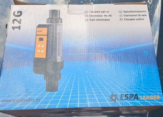 Clorador salino Espa Leader Ec12 para piscinas50m³