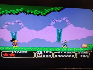 Land of Illusion Mickey Mouse Sega Master System