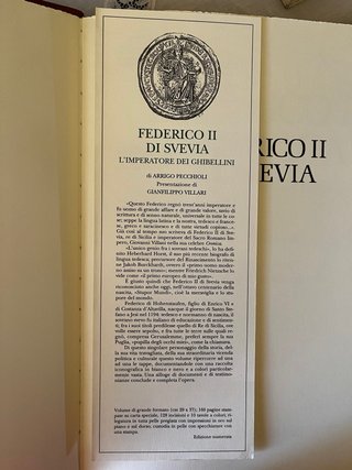 Libro Federico II di Svevia Editalia