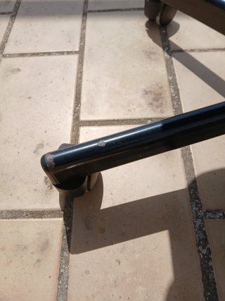 Silla de escritorio negra IKEA