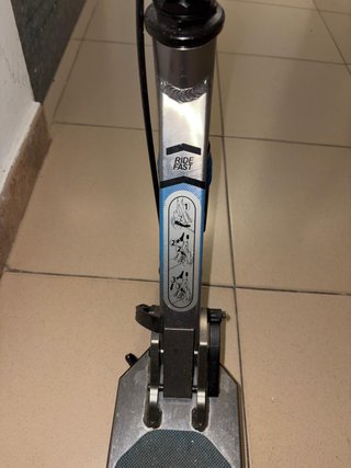 Patinete plegable con freno