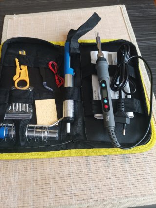 Kit Soldadura Digital Estaño 80w Completo