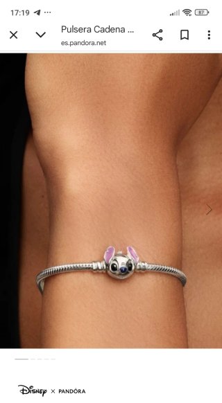 Pulsera Pandora Stitch Tallas 18 y 19
