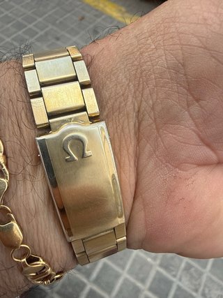Omega Seamaster Quartz Dorado